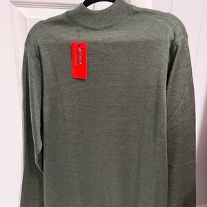 Green Wool Sweater